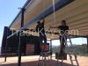 Aluminum Pergola awning M-OCEAN with automatic PVC roof