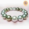 wholesale cheap multi-color south sea shell pearl bracelet
