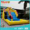 KULE Toys outdoor inflatabe water slide with pool sponge bob inflatable slide