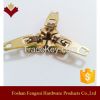 Custom logo fancy brass zipper pullers for clothing