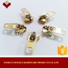 Hot sale Brass Spring Lock Zipper slider and puller