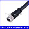 IP67 watertight straight type m12 4pin(3+PE) s code shield car connector cable