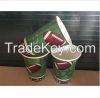 all size top selling single wall disposable paper cup red pink Copycat custom logo printed paper coffee cups