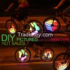 128 LED DIY picture bicycle wheel led bike light 