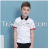 Children 100% cotton polo shirt export 