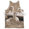 bulk fashion custom duck printed all over baby tank top wholesale china 