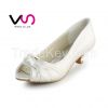 Low heel confortable bridal shoes