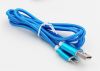 1M Fabric Braided 2 in 1 Micro USB Cable Data Sync USB Cable For Samsung Galaxy S7 iP6/6S Cell phone