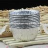 Disposable aluminium foil container for cake baking small baking cup