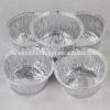 Disposable aluminium foil container for cake baking small baking cup