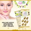Herbal Face Capsule Natural Skin Glowing Capsule Vitamin E / Coenzyme Q 10 / Grape Seed Oil