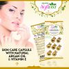 Dry Skin Capsule / Vitamin E Capsules for Face with Argan Oil Skin Capsule