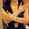 Fashion Gold & Silver Temporary waterproof Jewelry Flash Tattoos Henna