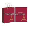 china low price paper shopping bag with logo  printing services 