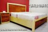 Rose Wood Full Solid Bedset