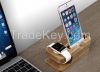 Newest Exquisite Wood Style for Apple Watch Stand