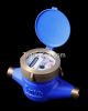 rotary vane wheel liquid-sealed water meter