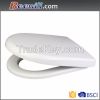 Thermoset plastic / urea/ duroplast masterial WC slow close D shape toilet seat replacement of brands toilet seat cover