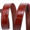 High-end Custom Genuine leather alligator belt, crocodile skin belt