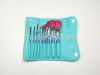 9 pcs Blue cosmetic brush tools