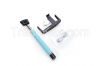 D12 foldable selfie sticks with Bluetooth and adjustable phone clip