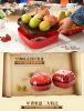 Xinya factory direct round square hollow fruit candy dish fruit snacks