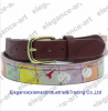 Needlepoint belts