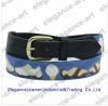 Needlepoint belts