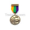 FOOD ANTIQUE GOLD POLISHED MEDAL