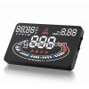 Newest 5.5 Inch E300 Car HUD Display Universal Overspeed Warning OBD2 hud display speedometer