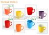 Color glazed ceramic mug, china wholesale ceramic mug, hotsale ceramic