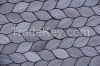 Grey Wood Leaf mosaic, tile