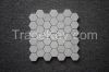 Bianco Carrara White Marble Hexagon Mosaic Tile