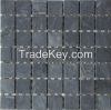  Dark Grey antique look culture stone slate mosaic tile