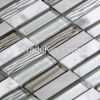 Marble and Metal Mix Glass Mosaic Special Design PFHYC16