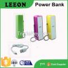 2600 mAh reasonable price promotional gift item power bank charge any time