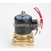 Brass Normally Closed Electric Solenoid Valve Air Water Oil