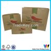 Cheap custom food packaging kraft paper bag