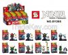 2015 New Arrival SY285 8Pcs Ninjago Kai Ninja Minifigures Building Blo