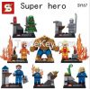 kids toys minifigure sy167 marvel action figure super hero legoe brick