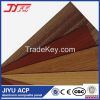 JIYU Brand High Quality wooden finish acp aluminium composite panel for kitchen cabinets