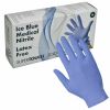 PVC Disposable Gloves Protective Civilian Gloves / Gloves Nitrile Sky Blue Thicken Disposable Gloves