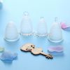 Cheap Price Wholesale Reusable Lady's Soft Medical Silicone Menstrual Cup