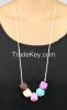 Various Style FDA Approved OEM Silicone Teething Necklace For Baby