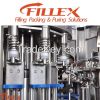 Oil/Viscous Fluid Filling & Capping Monobloc Machine