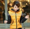 AA94Han edition thickening in the long winter women's wear cotton-padd