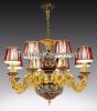 Intangible cultural heritage-Cloisonne Auspicious Cloisonne Ceiling Lamp