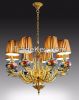 "Fish Pursuit for Richness" Cloisonne Ceiling Lamp