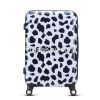 2016 New fashion printing hard abs pc trolley bags for travel
