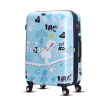 2016 New fashion printing hard abs pc travel bags from WAO